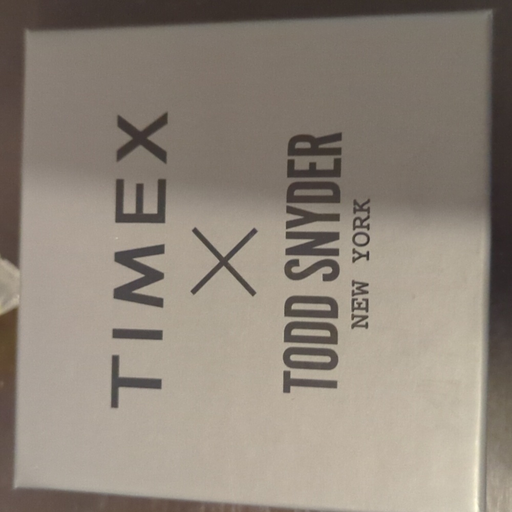 Timex x Todd Snyder Red and Black Roulette Face Men's Watch - Picture 3 of 4